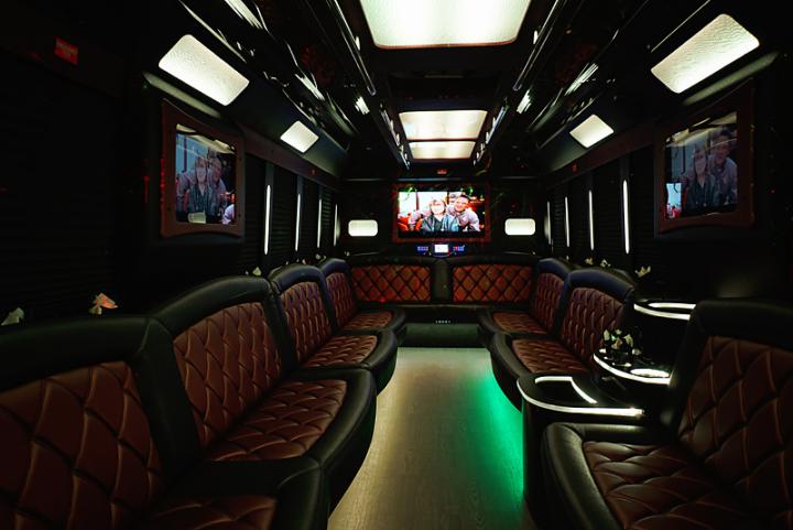 30 passenger limo buses